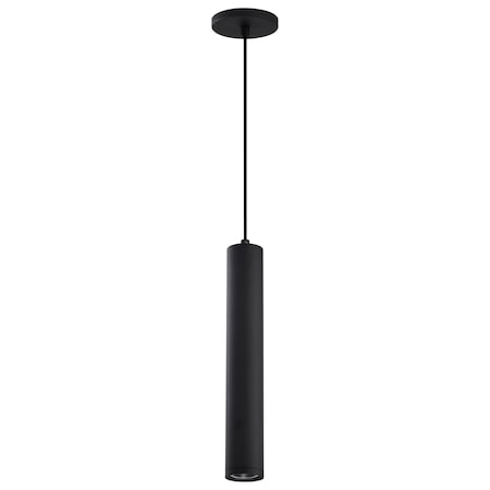 Nuvo Century 12-Watt 16 in. LED Pendant Matte Black Finish 62/816